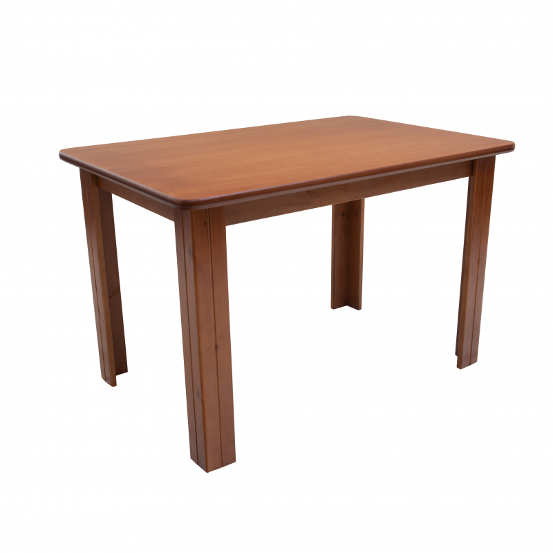 Conjunto de Mesa Madeira NR 1,20m com 4 Cadeiras Nair Imbuia