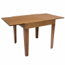 Conjunto de Mesa Tina Extensível 0,75-1,35m Tampo de Madeira com 4 Cadeiras Tina Diversas Cores Imbuia