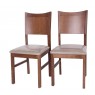 Conjunto de Mesa Esthelita Extensível 1,10-1,60m Vidro Fendi com 4 Cadeiras Milão