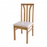 Conjunto de Mesa Londres Extensível 1,10-1,70m Vidro Preto/Branco com 4 Cadeiras Londres Diversos Tecidos Imbuia