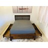 Cama Casal Madeira 1,40m com 4 Gavetas Ipanema