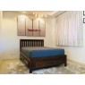 Cama Casal Madeira 1,40m com 4 Gavetas Ipanema