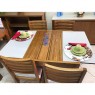 Conjunto de Mesa Dubai extensível 0,90-1,30m