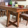 Conjunto de Mesa Dubai extensível 0,90-1,30m