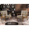 Poltrona Decorativa Rony 16 Linho