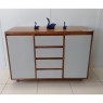 Buffet Show 2 Portas 4 Gavetas 1,08m Imbuia/Off White