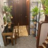 Conjunto Mesa Extensível Top Vidro Preto