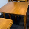 Conjunto de Mesa Extensível Moscou com 2 banquetas dubai