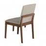 Conjunto de Mesa de Madeira Extensível 1,20-1,65m Off White com 4 Cadeiras Helena