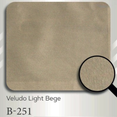 B-251 veludo light bege