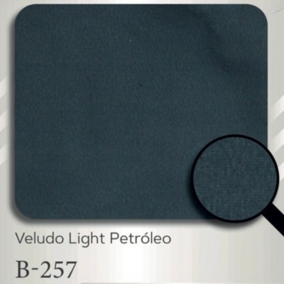 B-257 veludo light petroleo