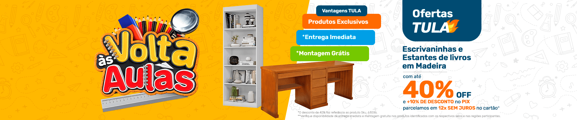 VOLTA AS AULAS 2026 - FEV Slide background